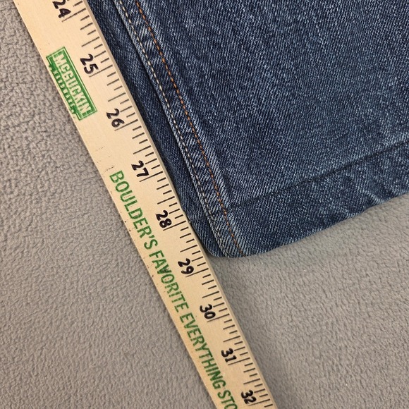 Diesel Larkee Jeans Mens 40x30 Blue Straight Leg Regular Fit Denim Wash 008FA - Picture 9 of 12